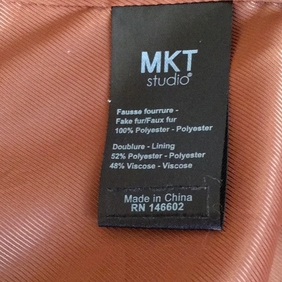 Cinnamon faux fur coat - Picture 6 of 6